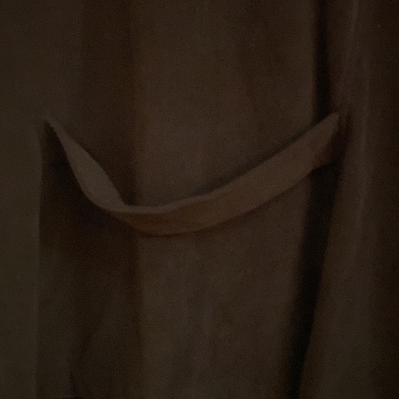 Notations, vintage, brown jacket, shirt, blouse, zip up front size extra large - Picture 6 of 6